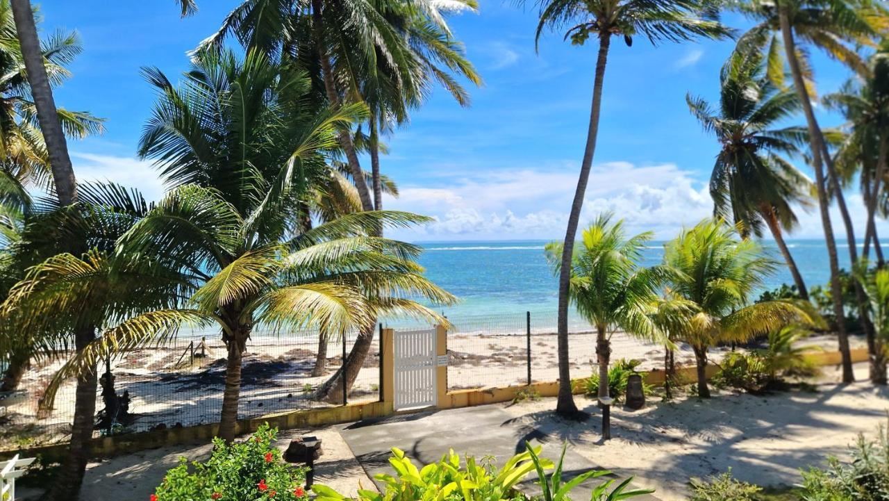 Le Touloublue - Tres Bel Appartement Face A La Mer Sainte-Anne  Exterior foto